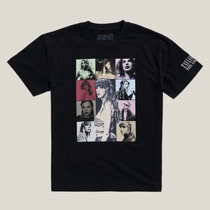 TAYLOR SWIFT | THE ERAS INTERNATIONAL TOUR BLACK T-SHIRT